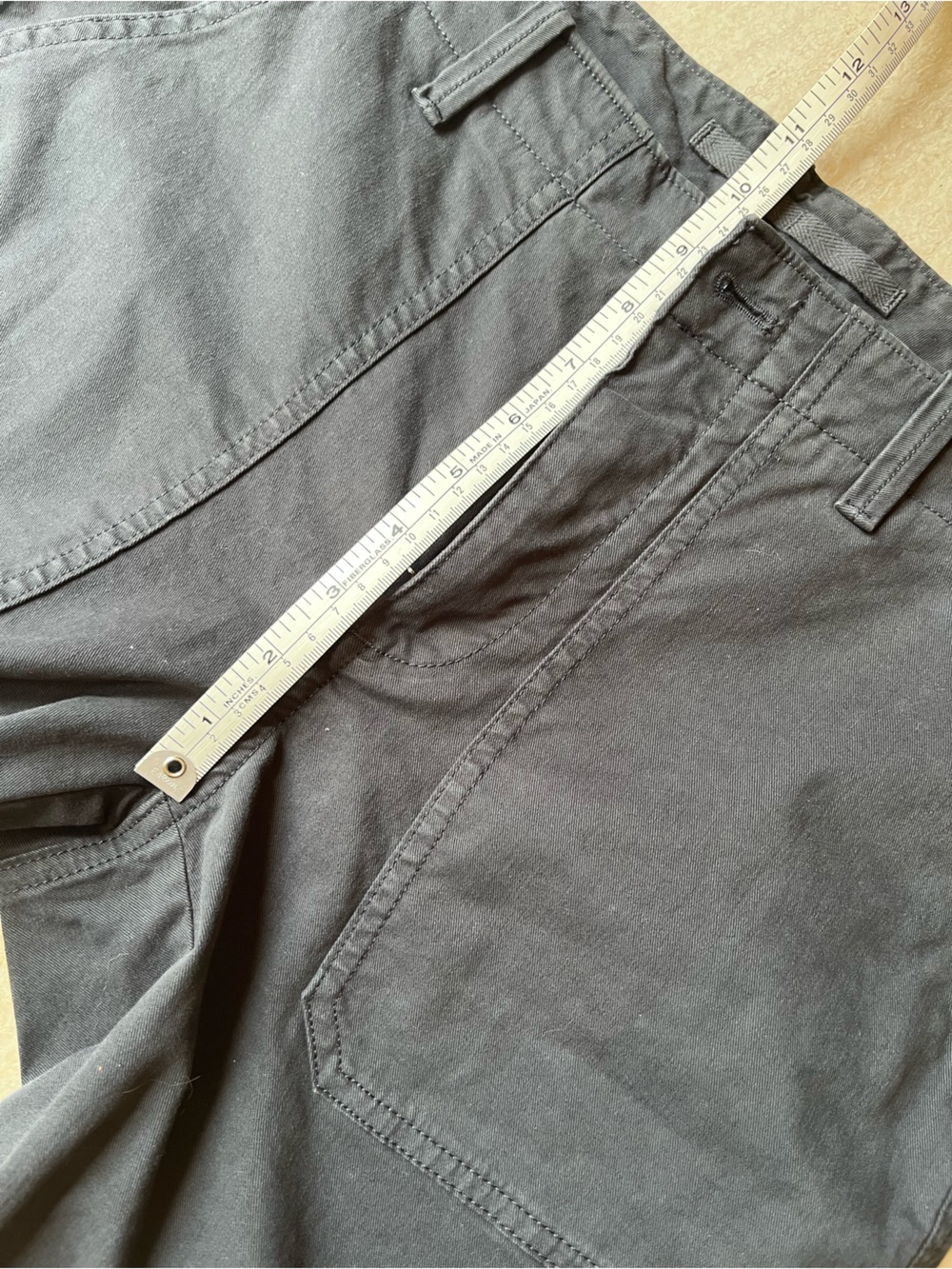 Banana Republic Black Cargo Pants with jogger zip ankles size 8 brand new - Picture 6 of 7